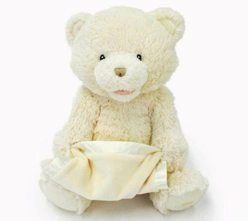 Baby GUND My First Teddy Bear Peek A Boo Animated Stuffed Animal Plush, Cream Baby GUND My First Teddy Bear Peek A Boo Animated Stuffed Animal Plush, Cream