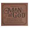 Wall Plaque Man of God