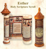 Esther Scroll and Decorative Case (Hebrew and English) 