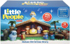 Fisher Little People Childrens Nativity Deluxe Christmas Story Set