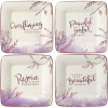 Peaceful Moments Dessert Plates, Set of 4