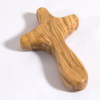 Olivewood Hand Held Cross